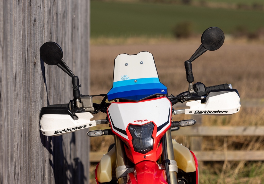 Adventure Spec | Mini Fairing Decal Sticker Red Horizon